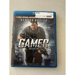 Gamer Blu-ray 2-Disc Special Edition Gerard Butler Sci-Fi Action Movie Lionsgate